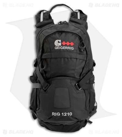 Geigerrig RIG 1210 Black Hydration Pack W/ 100 Oz. Bladder 1 Geigerrig RIG 1210 Black Hydration Pack W/ 100 Oz. Bladder