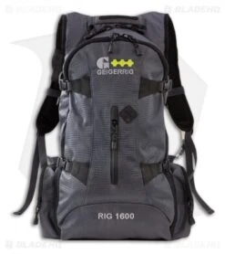 Geigerrig RIG 1600 Gunmetal Citris Hydration Pack W/ 100 Oz. Bladder
