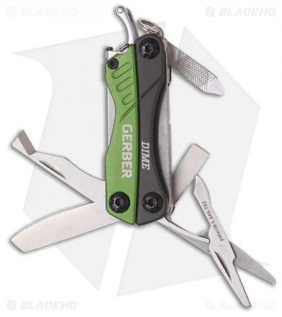 Gerber Dime Multi-Tool Green 0468 3 Gerber Dime Multi-Tool Green 0468 - Image 3