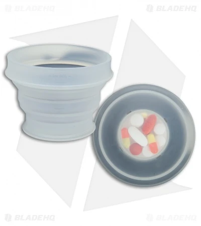 Human Gear GoCup 4 Oz. Collapsible Travel Cup (Clear) HUM0310 2 Human Gear GoCup 4 Oz. Collapsible Travel Cup (Clear) HUM0310 - Image 2