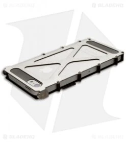 CRKT INoxCase Stainless Steel IPhone 5 Case 180° Cover INOX5S 5 CRKT INoxCase Stainless Steel IPhone 5 Case 180° Cover INOX5S -Knives And Tools inox inoxcase iphone5 stainless steel satin 180 inox5s back