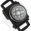 Knottology Navigator 1" Metal Compass Snap Lock Buckle (Black)