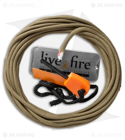 Live Fire Gear Ring-O' Fire Complete Firestarting Solution 1 Live Fire Gear Ring-O' Fire Complete Firestarting Solution