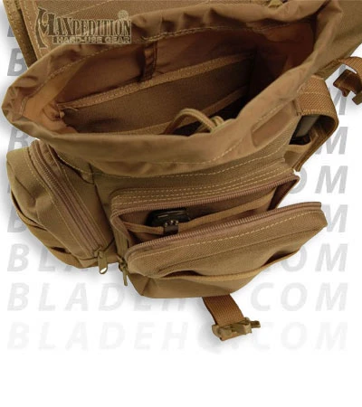 Maxpedition Fatboy Versipack Black Shoulder Sling Pack Bag 0403B 3 Maxpedition Fatboy Versipack Black Shoulder Sling Pack Bag 0403B - Image 3