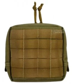 Maxpedition 6" X 6" Padded Foliage Green Pouch 0249F 5 Maxpedition 6" X 6" Padded Foliage Green Pouch 0249F -Knives And Tools maxpedition 0249 6x6 padded pouch back