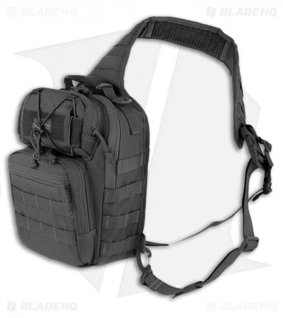 Maxpedition Lunada Gearslinger Black Shoulder Pack Bag 0422B 1 Maxpedition Lunada Gearslinger Black Shoulder Pack Bag 0422B