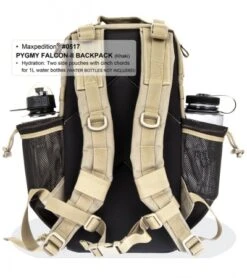 Maxpedition Pygmy Falcon II Black Backpack 0517B 7 Maxpedition Pygmy Falcon II Black Backpack 0517B -Knives And Tools maxpedition 0517 pygmy falconII detail3