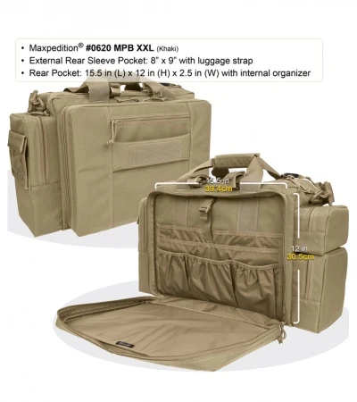Maxpedition MPB XXL Gear Multipurpose Bag Khaki 0620K 2 Maxpedition MPB XXL Gear Multipurpose Bag Khaki 0620K - Image 2