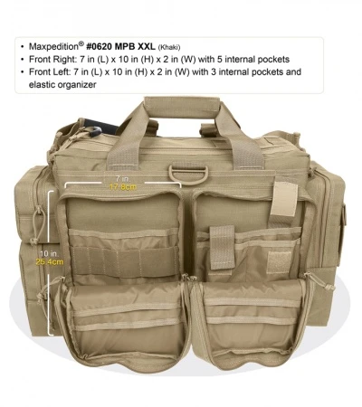 Maxpedition MPB XXL Gear Multipurpose Bag Khaki 0620K 3 Maxpedition MPB XXL Gear Multipurpose Bag Khaki 0620K - Image 3