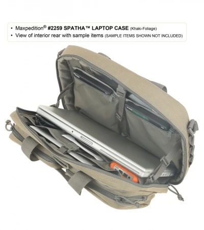 Maxpedition Spatha Laptop Case Black Bag 2259B (15") 2 Maxpedition Spatha Laptop Case Black Bag 2259B (15") - Image 2