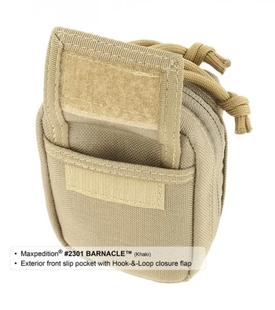 Maxpedition Barnacle Black Utility Pouch 2301B 2 Maxpedition Barnacle Black Utility Pouch 2301B - Image 2