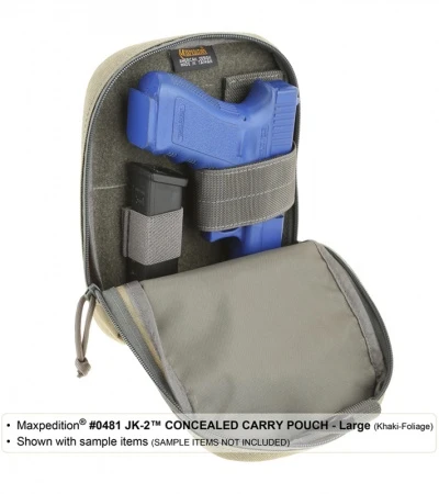 Maxpedition JK-2 Large Concealed Carry Pouch Khaki Waistpack 0481K 4 Maxpedition JK-2 Large Concealed Carry Pouch Khaki Waistpack 0481K - Image 4
