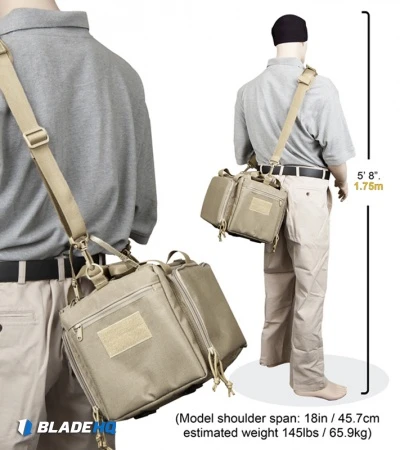 Maxpedition Compact Range Bag Black Tactical Case 0621B 4 Maxpedition Compact Range Bag Black Tactical Case 0621B - Image 4