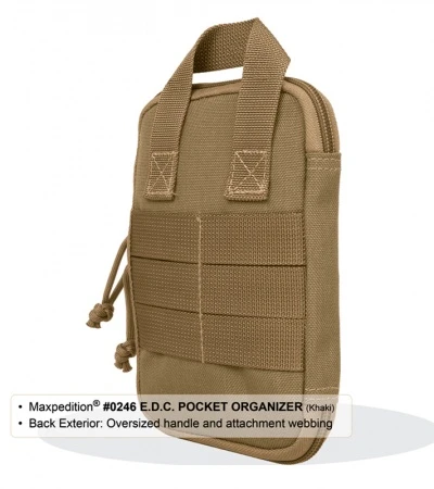 Maxpedition E.D.C. Pocket Organizer Foliage Green Utility Pouch Bag 0246F 3 Maxpedition E.D.C. Pocket Organizer Foliage Green Utility Pouch Bag 0246F - Image 3
