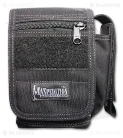Maxpedition H-1 Waistpack Black Hybrid Sheath/Pocket Bag 0316B
