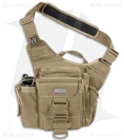 Maxpedition Jumbo Versipack Khaki Shoulder Sling Pack Bag 0412K
