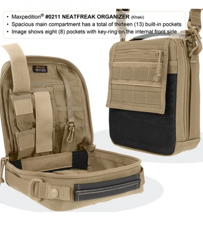 Maxpedition NeatFreak Organizer Foliage Green Shoulder Bag Modular Pack 0211F 2 Maxpedition NeatFreak Organizer Foliage Green Shoulder Bag Modular Pack 0211F - Image 2