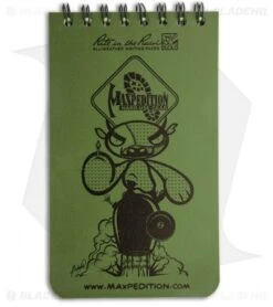 Maxpedition Rite In The Rain Pocket Notebook (3" X 5") Green