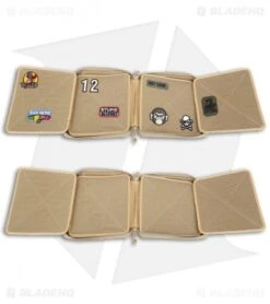 Maxpedition Morale Patch Book 10" X 12" Khaki PT1060K 6 Maxpedition Morale Patch Book 10" X 12" Khaki PT1060K -Knives And Tools maxpedition pt1060 open cm