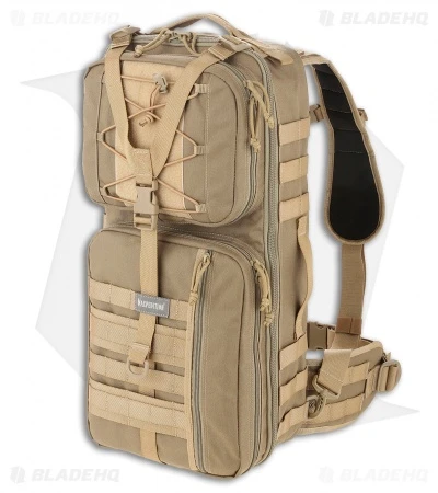 Maxpedition Pecos Gearslinger Large Shoulder Sling Pack CCW Bag Khaki PT1062K 1 Maxpedition Pecos Gearslinger Large Shoulder Sling Pack CCW Bag Khaki PT1062K