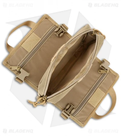 Maxpedition Small TripTych Organizer Bag/Pouch Khaki PT1180K 3 Maxpedition Small TripTych Organizer Bag/Pouch Khaki PT1180K - Image 3