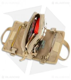Maxpedition Small TripTych Organizer Bag/Pouch Khaki PT1180K 7 Maxpedition Small TripTych Organizer Bag/Pouch Khaki PT1180K -Knives And Tools maxpedition pt1180 open full cm