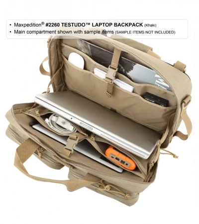 Maxpedition Testudo Laptop Case Black Bag 2260B (17") 2 Maxpedition Testudo Laptop Case Black Bag 2260B (17") - Image 2