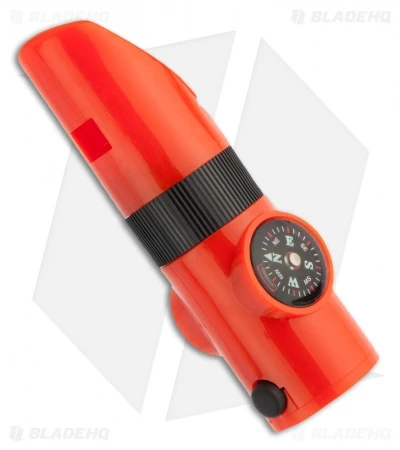 NDUR 7-in-1 Survival Whistle Orange 23035 1 NDUR 7-in-1 Survival Whistle Orange 23035