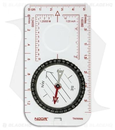 NDUR Medium Map Compass W/ Base Plate 51520 1 NDUR Medium Map Compass W/ Base Plate 51520