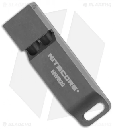 Nitecore NWS20 Double Pipe Titanium Whistle 1 Nitecore NWS20 Double Pipe Titanium Whistle