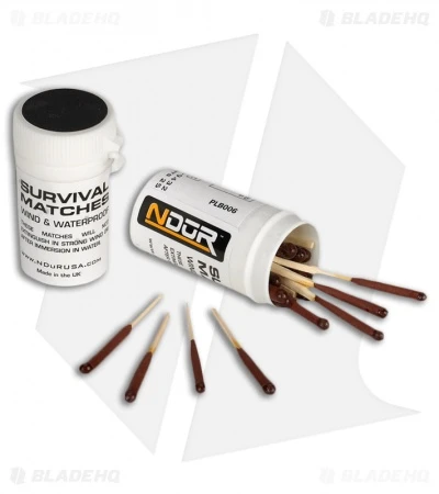 NDUR Wind & Waterproof Survival Matches (25 Per Box) 21060 1 NDUR Wind & Waterproof Survival Matches (25 Per Box) 21060