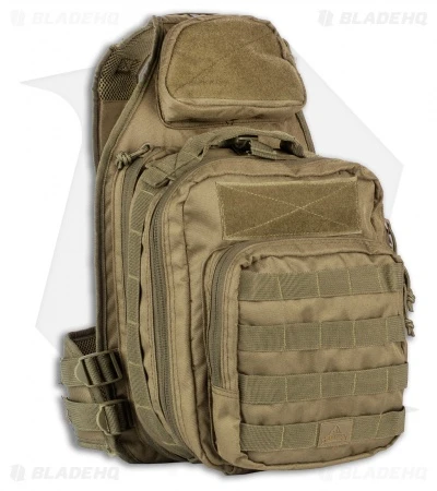 Red Rock Outdoor Gear Recon Sling Pack Coyote Tan 80139COY 1 Red Rock Outdoor Gear Recon Sling Pack Coyote Tan 80139COY