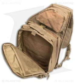 Red Rock Outdoor Gear Recon Sling Pack Coyote Tan 80139COY 9 Red Rock Outdoor Gear Recon Sling Pack Coyote Tan 80139COY -Knives And Tools red rock recon sling pack 80139 open cm jr 2