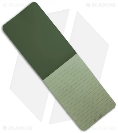 Rite In The Rain Top Bound Memo 3.25" X 5.25" All-Weather Notebook (Green) #978 2 Rite In The Rain Top Bound Memo 3.25" X 5.25" All-Weather Notebook (Green) #978 - Image 2