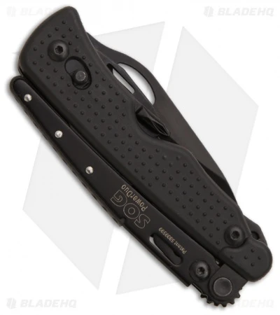 SOG PowerDuo Black Multi-Tool (2.9" Black Plain) PD02-N 3 SOG PowerDuo Black Multi-Tool (2.9" Black Plain) PD02-N - Image 3
