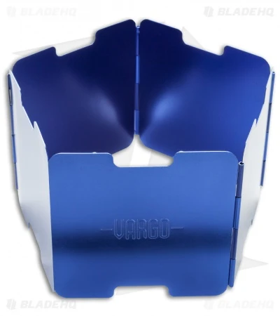 Vargo Blue Aluminum Alcohol Stove Windscreen 1 Vargo Blue Aluminum Alcohol Stove Windscreen