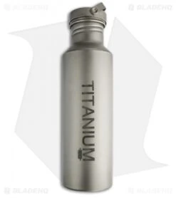 Vargo Titanium Water Bottle 22 Oz (650 Ml) Ti Cap