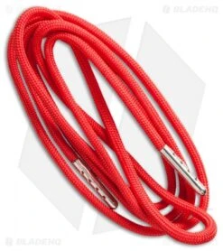 Wasatch Outdoors Survival Fire Starter Paracord Hoodie Cord (Red)